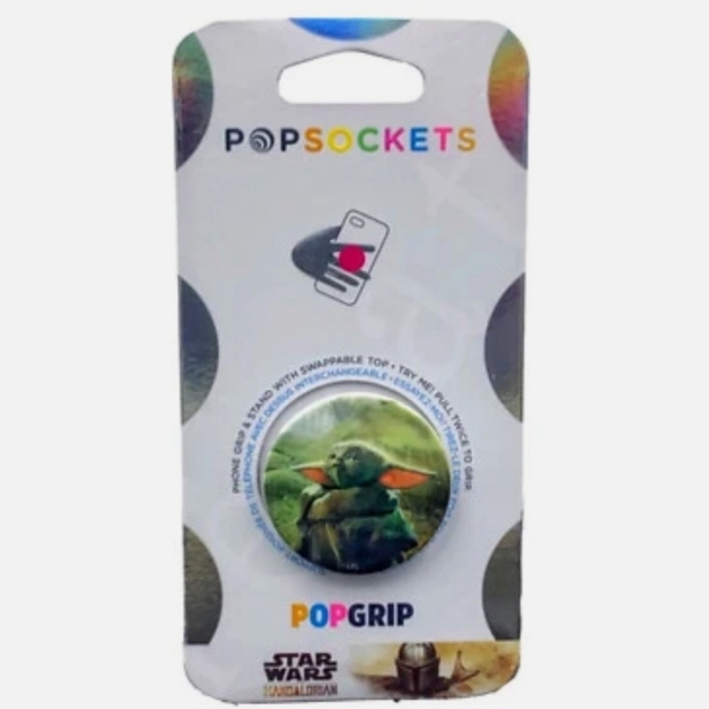 3/$30 PopSockets Star Wars Mandalorian Baby Yoda Grogu Pop Socket
